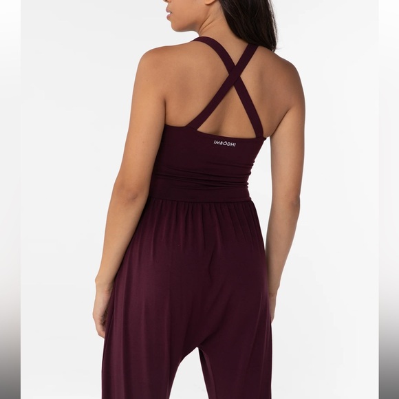 Imbodhi BŌDHI JUMPER BURGUNDY M - Picture 2 of 5